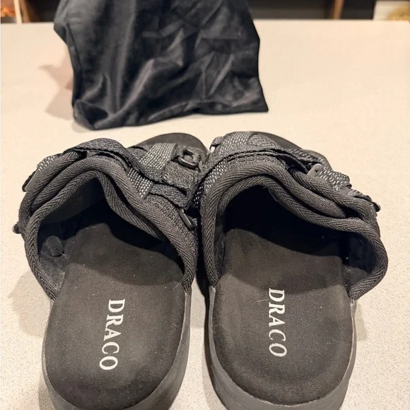 Draco Black Sandals - Picture 4 of 7